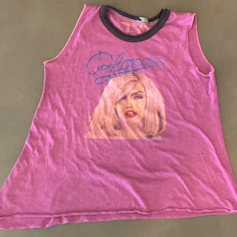 Rowdy Sprout girls Blondie tank, sz 8